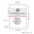 PPLR_HIDDEN_PRODUCT Print your Logo or Image on Satin Tags (2" wide - Satin)