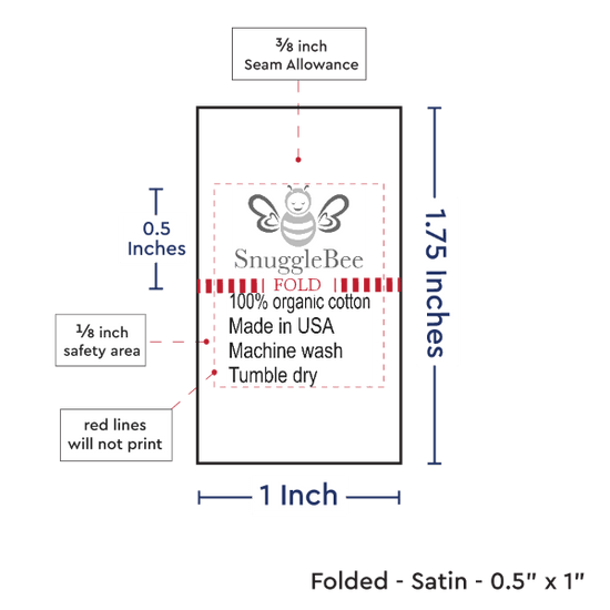 PPLR_HIDDEN_PRODUCT Print Your Logo/Image on Satin Tags (1" wide - Satin)