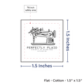 PPLR_HIDDEN_PRODUCT Print your Logo or Image on FLAT Cotton Tags