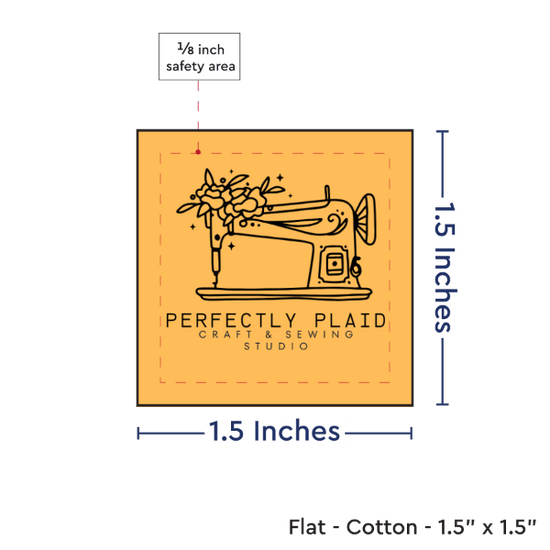 PPLR_HIDDEN_PRODUCT Print your Logo or Image on FLAT Cotton Tags