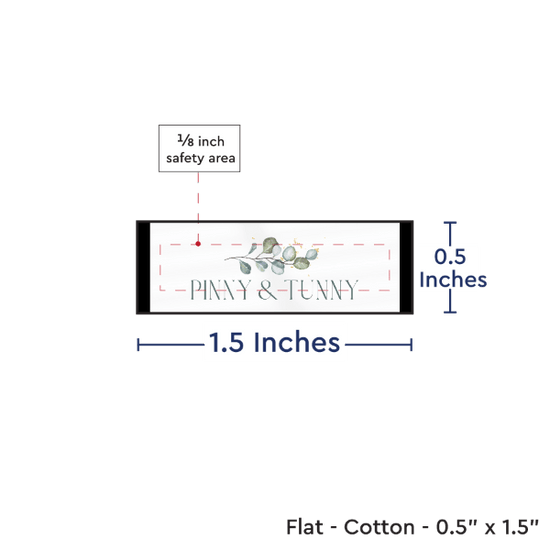 PPLR_HIDDEN_PRODUCT Print your Logo or Image on FLAT Cotton Tags