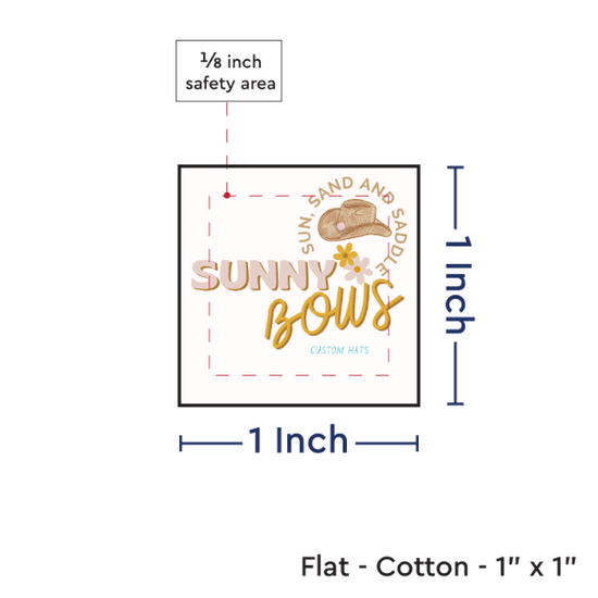 PPLR_HIDDEN_PRODUCT Print your Logo or Image on FLAT Cotton Tags