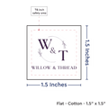 PPLR_HIDDEN_PRODUCT Print your Logo or Image on FLAT Cotton Tags