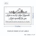 PPLR_HIDDEN_PRODUCT Winter Bird (2"x3" Cotton - 12 labels/set)