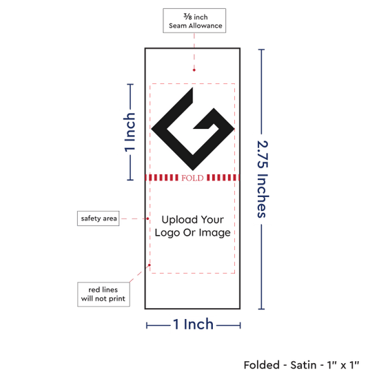 PPLR_HIDDEN_PRODUCT Print Your Logo/Image on Satin Tags (1" wide - Satin)