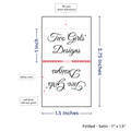 PPLR_HIDDEN_PRODUCT Print your logo/Image on Satin Tags (1.5" wide - Satin)