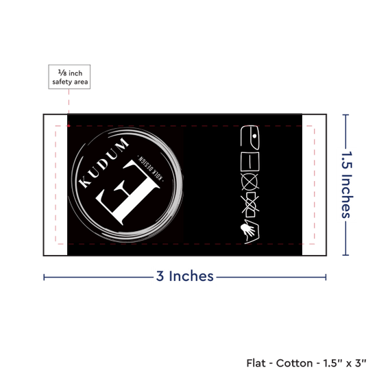 PPLR_HIDDEN_PRODUCT Print your Logo or Image on FLAT Cotton Tags