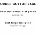 PPLR_HIDDEN_PRODUCT Reorder Previous Label Design - COTTON