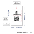 PPLR_HIDDEN_PRODUCT Print Your Logo/Image on Satin Tags (1" wide - Satin)