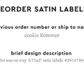 PPLR_HIDDEN_PRODUCT Reorder Previous Label Design - SATIN