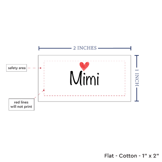 PPLR_HIDDEN_PRODUCT Simple Heart (2"x1"-Cotton)
