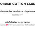 PPLR_HIDDEN_PRODUCT Reorder Previous Label Design - COTTON