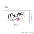 PPLR_HIDDEN_PRODUCT Print your Logo or Image on FLAT Cotton Tags