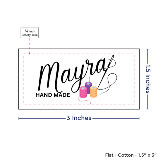 PPLR_HIDDEN_PRODUCT Print your Logo or Image on FLAT Cotton Tags
