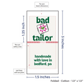 PPLR_HIDDEN_PRODUCT Print Your Logo or Image on FOLDED Cotton Tags
