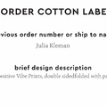 PPLR_HIDDEN_PRODUCT Reorder Previous Label Design - COTTON