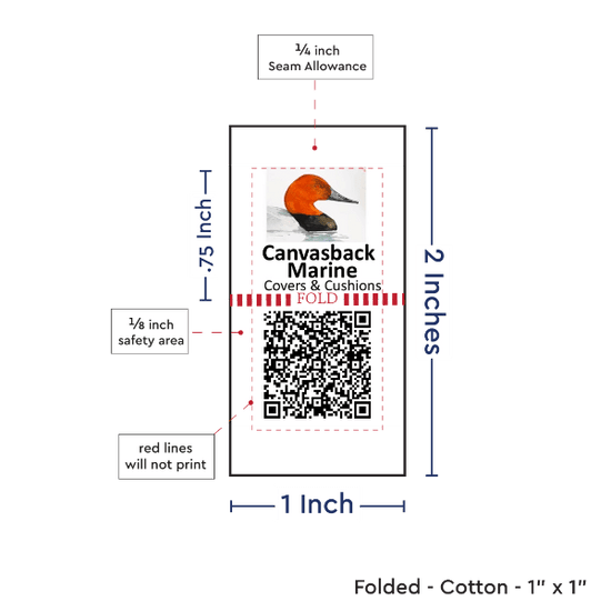 PPLR_HIDDEN_PRODUCT Print Your Logo or Image on FOLDED Cotton Tags