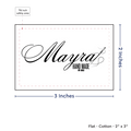 PPLR_HIDDEN_PRODUCT Print your Logo or Image on FLAT Cotton Tags