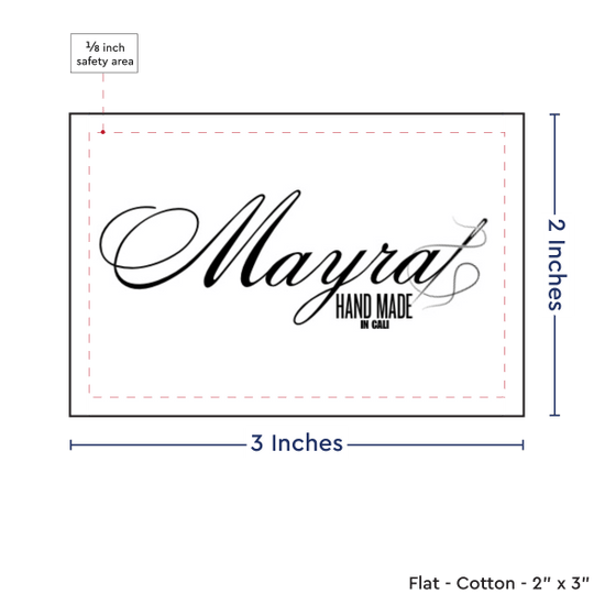PPLR_HIDDEN_PRODUCT Print your Logo or Image on FLAT Cotton Tags