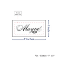 PPLR_HIDDEN_PRODUCT Print your Logo or Image on FLAT Cotton Tags