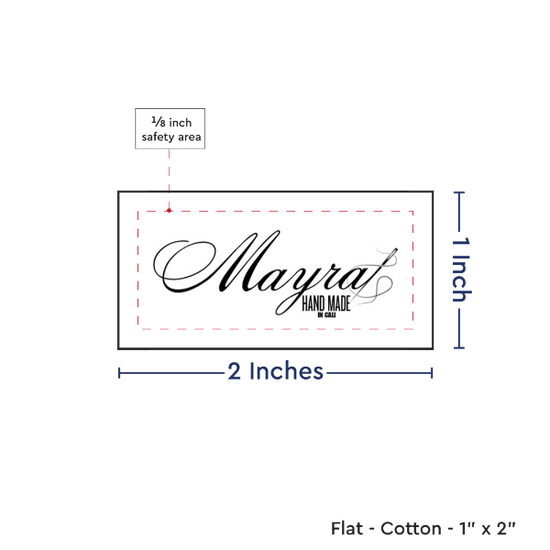 PPLR_HIDDEN_PRODUCT Print your Logo or Image on FLAT Cotton Tags
