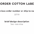 PPLR_HIDDEN_PRODUCT Reorder Previous Label Design - COTTON