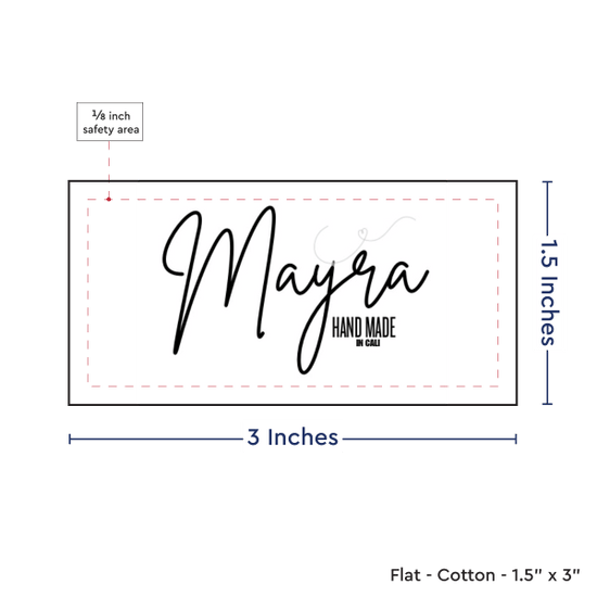 PPLR_HIDDEN_PRODUCT Print your Logo or Image on FLAT Cotton Tags