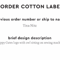 PPLR_HIDDEN_PRODUCT Reorder Previous Label Design - COTTON
