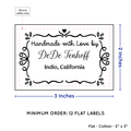 PPLR_HIDDEN_PRODUCT Swirl Accent Border (2"x3" Cotton - 12 labels/set)