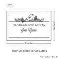 PPLR_HIDDEN_PRODUCT Winter Bird (2"x3" Cotton - 12 labels/set)
