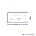 PPLR_HIDDEN_PRODUCT Print your Logo or Image on FLAT Cotton Tags