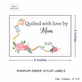 PPLR_HIDDEN_PRODUCT Thread and Flowers (2"x3" Cotton - 12 labels/set)