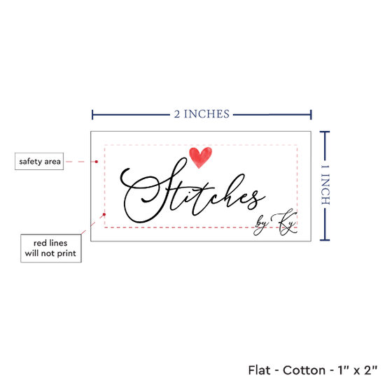 PPLR_HIDDEN_PRODUCT Simple Heart (2"x1"-Cotton)