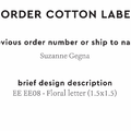 PPLR_HIDDEN_PRODUCT Reorder Previous Label Design - COTTON