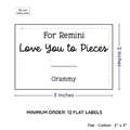 PPLR_HIDDEN_PRODUCT Large Text Only Label (2"x3"-Cotton)