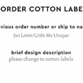 PPLR_HIDDEN_PRODUCT Reorder Previous Label Design - COTTON