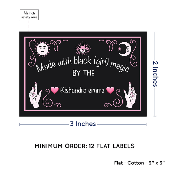 PPLR_HIDDEN_PRODUCT Spirit Board (2"x3" Cotton - 12 labels/set)