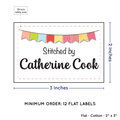 PPLR_HIDDEN_PRODUCT Colorful Banner (2"x3" Cotton - 12 labels/set)