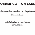 PPLR_HIDDEN_PRODUCT Reorder Previous Label Design - COTTON