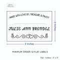 PPLR_HIDDEN_PRODUCT Double heart border with Fill in Blanks (2"x3" Cotton - 12 labels/set)