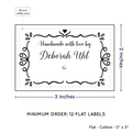 PPLR_HIDDEN_PRODUCT Swirl Accent Border (2"x3" Cotton - 12 labels/set)