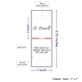 PPLR_HIDDEN_PRODUCT Square Signature (1" wide - Satin)