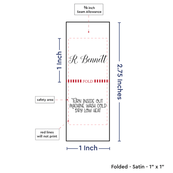PPLR_HIDDEN_PRODUCT Square Signature (1" wide - Satin)