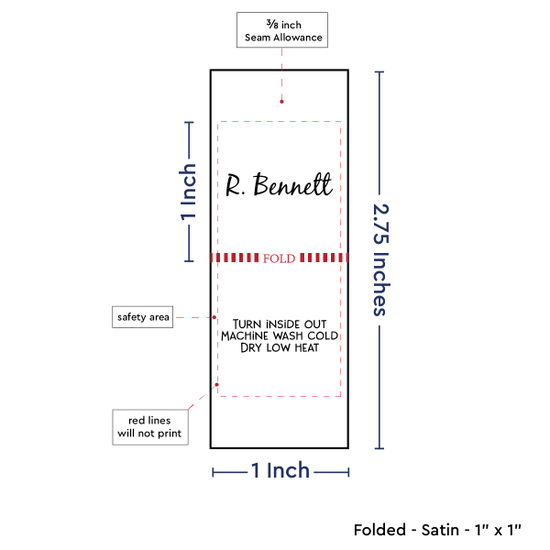 PPLR_HIDDEN_PRODUCT Square Signature (1" wide - Satin)