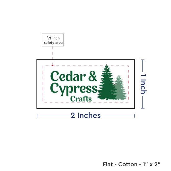 PPLR_HIDDEN_PRODUCT Print your Logo or Image on FLAT Cotton Tags