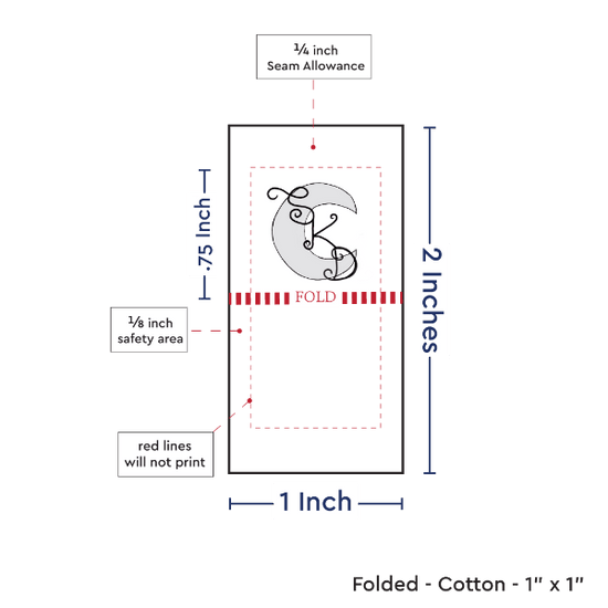 PPLR_HIDDEN_PRODUCT Print Your Logo or Image on FOLDED Cotton Tags