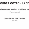 PPLR_HIDDEN_PRODUCT Reorder Previous Label Design - COTTON