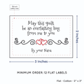 PPLR_HIDDEN_PRODUCT Double Heart Quote (2"x3" Cotton - 12 labels/set)