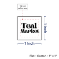 PPLR_HIDDEN_PRODUCT Print your Logo or Image on FLAT Cotton Tags