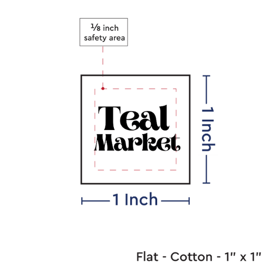 PPLR_HIDDEN_PRODUCT Print your Logo or Image on FLAT Cotton Tags
